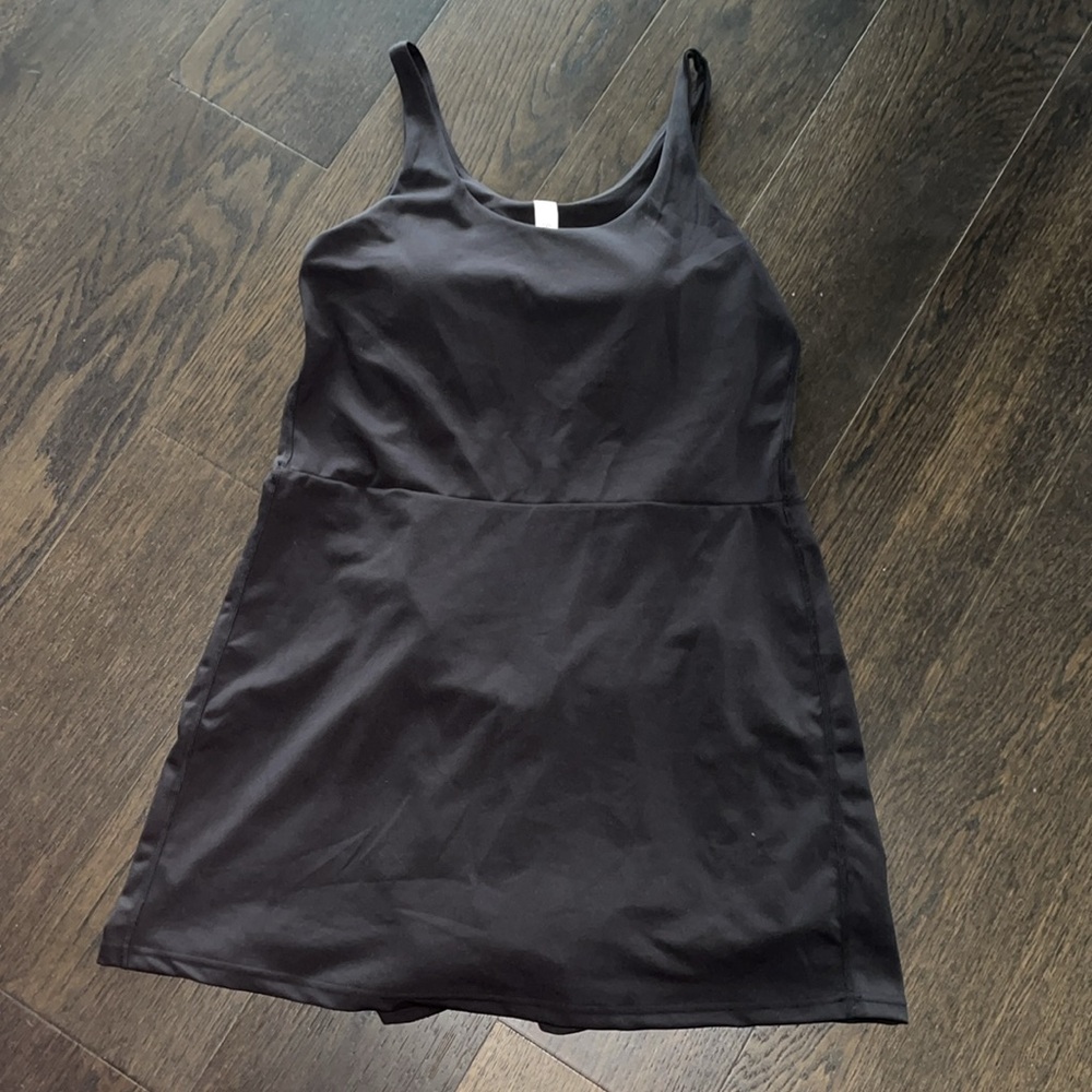 Elle Sport Active Tank Dress With Inner Shorts, New